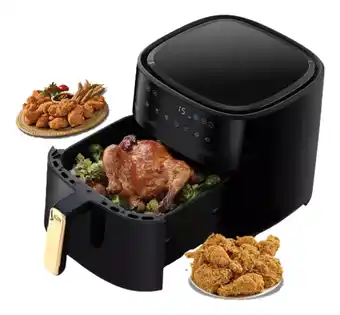 Mercado Libre Lagom 8l Freidora De Aire Multifuncional Premium 2400w Color Negro oferta