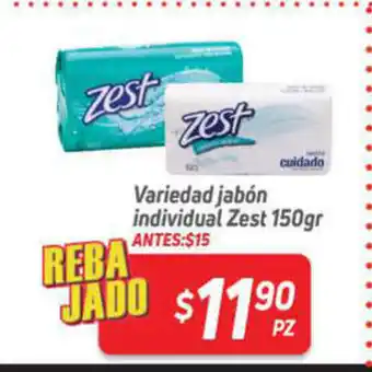 Variedad Jabon Individual Zest 150gr