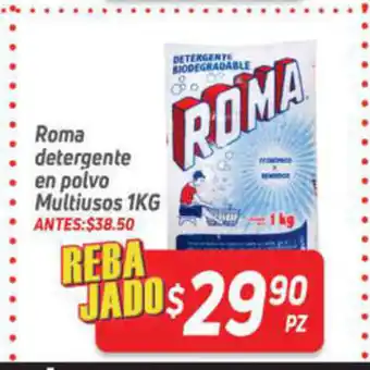 Roma Detergente en Polvo Multiusos 1kg