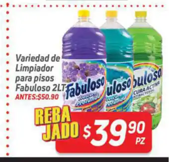 Variedad de Limpiador para Pisos Fabuloso 2lt
