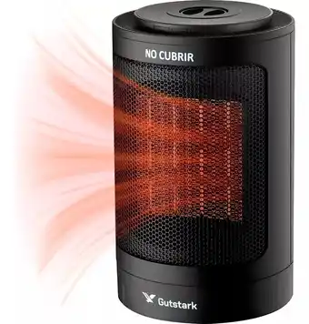 Mercado Libre Calentador Aire Calefactor Ventilador Ceramico Silecioso Color Negro oferta