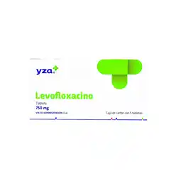 Farmacias YZA Yza Levofloxacino 750Mg 5 Tabs oferta