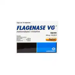 Farmacias YZA Flagenase Vg 500Mg 10 Caps oferta