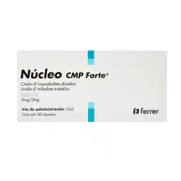 Farmacias YZA Nucleo C.M.P, Forte 5Mg/3Mg 30 Caps oferta