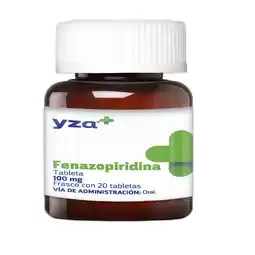 Farmacias YZA Yza Fenazopiridina 100Mg 20 Tabs oferta