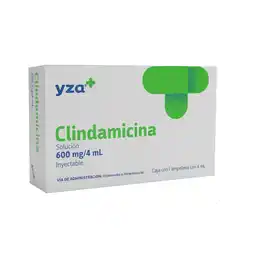 Farmacias YZA Yza Clindamicina 600Mg 1 Amp X 4Ml oferta