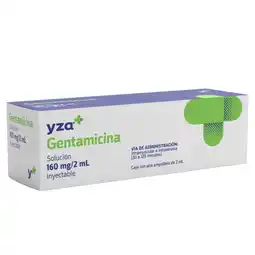 Farmacias YZA Yza Gentamicina 160Mg/2Ml oferta