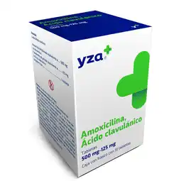 Farmacias YZA Yza Amoxicilina/Acido 500Mg/125M 10 Tabs oferta