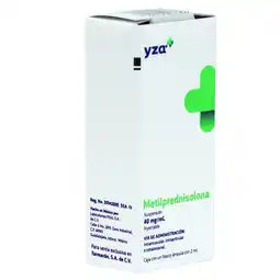 Farmacias YZA Yza Metilprednisolon 40Mg/Ml 1 Amp X 2Ml oferta