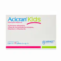 Farmacias YZA Acicran Kids 1G 30 Sbs oferta