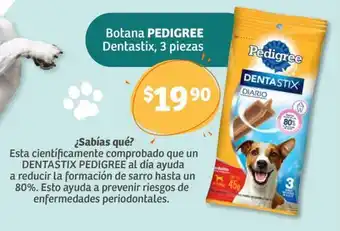 Soriana Híper Botana PEDIGREE Dentastix, 3 piezas oferta