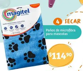 Soriana Híper magitel Paños de microfibra para mascotas oferta