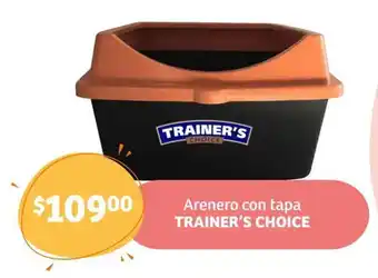 Soriana Híper Arenero con tapa TRAINER'S CHOICE oferta