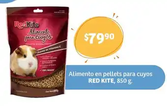 Soriana Híper Alimento en pellets para cuyos RED KITE, 850 g. oferta