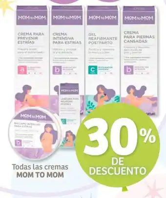 Todas las cremas MOM TO MOM
