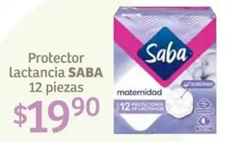 Soriana Híper Protector lactancia SABA 12 piezas oferta