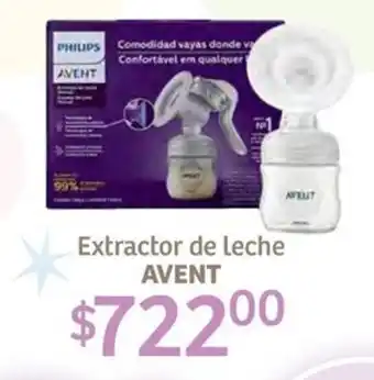 Extractor de leche AVENT