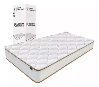 Mercado Libre Colchón Individual Resorte Y Memory Foam - Expansión Rápida Color Blanco oferta