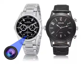 Mercado Libre Reloj Espia Con Camara Vision Nocturna 1080p De 32gb Foto Y Video Con Audio De Gogo Electronics Color Metal Cromado oferta