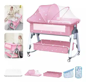 Mercado Libre Cuna Colecho Corral Para Bebe Plegable Con Mosquitero 4modos oferta