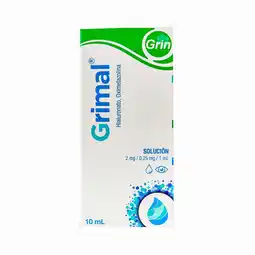 Farmacias YZA Grimal Solución Oftalm 2.0Mg/0.25Mg 10Ml oferta
