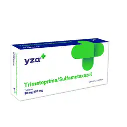 Farmacias YZA Yza Trimetoprima, Sulfametoxazol 80Mg/400Mg 20 Tabs oferta