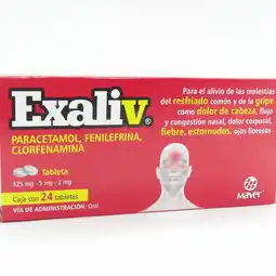 Farmacias YZA Exaliv 24 Tabletas oferta