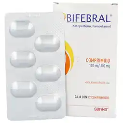 Farmacias YZA Bifebral 400Mg 12 Comp oferta