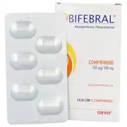 Farmacias YZA Bifebral 400Mg 12 Comp oferta