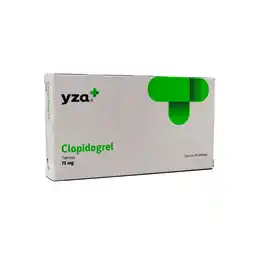 Farmacias YZA Yza Clopidogrel 75Mg 28 Tabs oferta