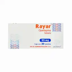 Farmacias YZA Rayar 25Mg 30 Tabs oferta