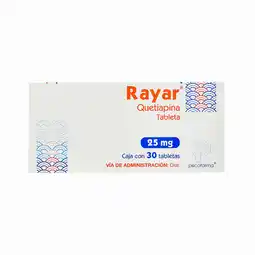 Farmacias YZA Rayar 25Mg 30 Tabs oferta