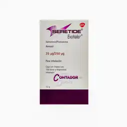 Farmacias YZA Seretide Evohaler 25Mcg/250Mcg 120 Dosis oferta