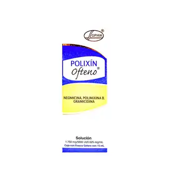Farmacias YZA Polixin Ofteno Gotas 15Ml oferta