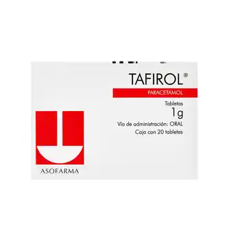 Farmacias YZA Tafirol 1G 20 Tabs oferta