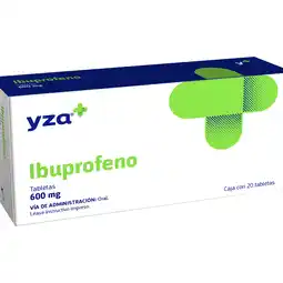 Farmacias YZA Yza Ibuprofeno 600Mg 20 Tabs oferta