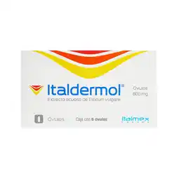 Farmacias YZA Italdermol 600Mg/740Mg 6 Óvulos oferta