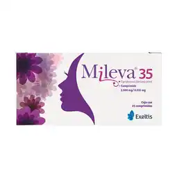Farmacias YZA Mileva 35 2Mg/0.035Mg 21 Comp oferta