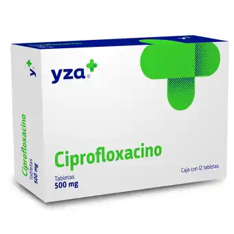 Farmacias YZA Yza Ciprofloxacino 500Mg 12 Tabs oferta