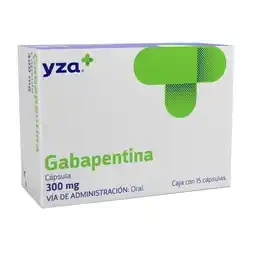Farmacias YZA Yza Gabapentina 300Mg 15 Caps oferta