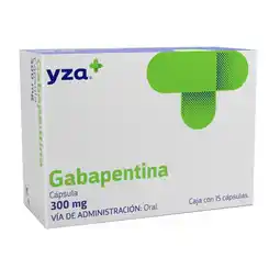 Farmacias YZA Yza Gabapentina 300Mg 15 Caps oferta