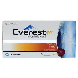 Farmacias YZA Everest Masticable 4Mg 30 Tabs oferta