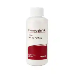 Farmacias YZA Hemosin K Jarabe 100Mg/30Mg 200Ml oferta