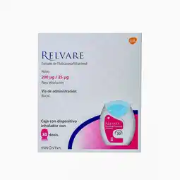 Farmacias YZA Relvare Polvo 200Mcg/25Mcg 30 Dosis oferta