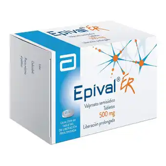 Farmacias YZA Epival Er 250Mg 30 Tabs oferta