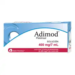 Farmacias YZA Adimod Solución 400Mg/7Ml 10 Frcs oferta