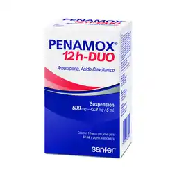 Farmacias YZA Penamox 12H Duo Suspension 600Mg 50Ml oferta