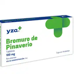 Farmacias YZA Yza Brom De Pinaverio 100Mg 14 Tabs oferta
