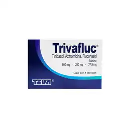 Farmacias YZA Trivafluc 250Mg/37.5Mg/500Mg 4 Tabs oferta