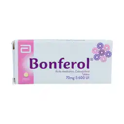 Farmacias YZA Bonferol 70Mg/5600Ui 4 Tabs oferta